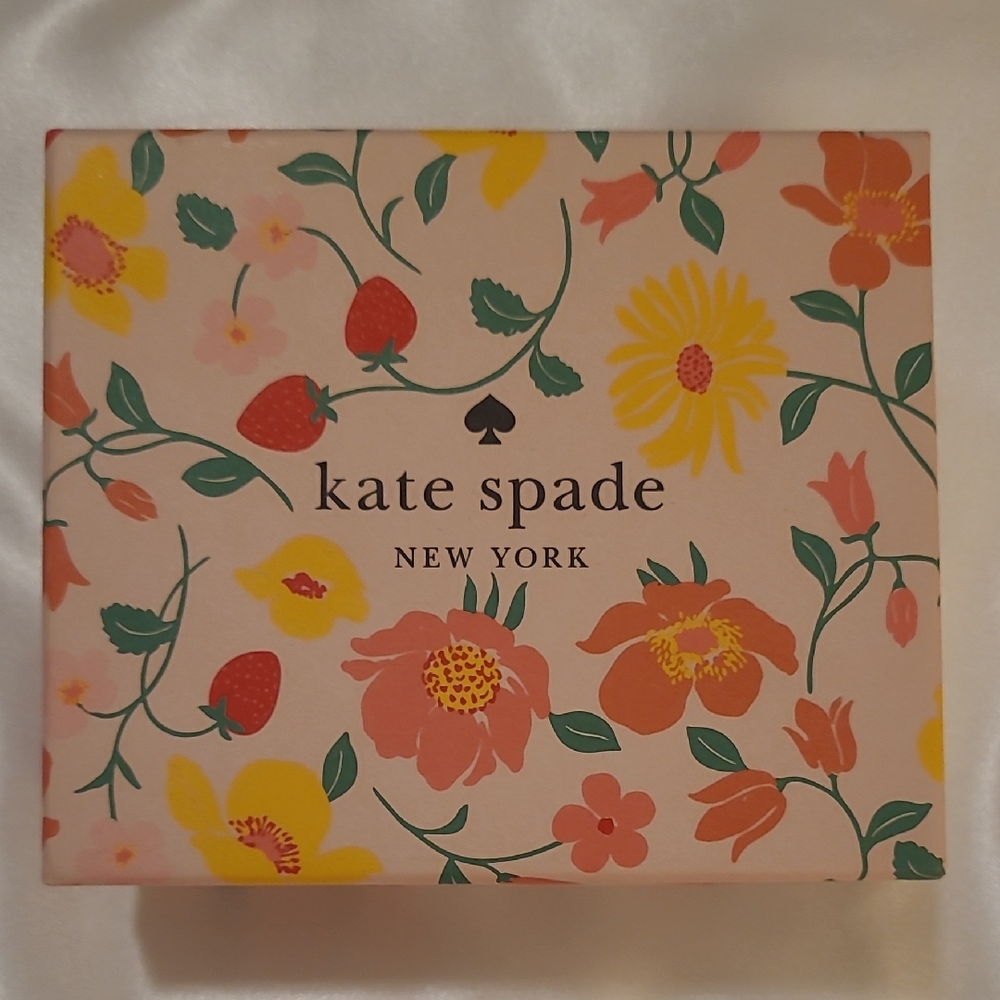 kate spade Boxed Slim Card Holder (Floral)